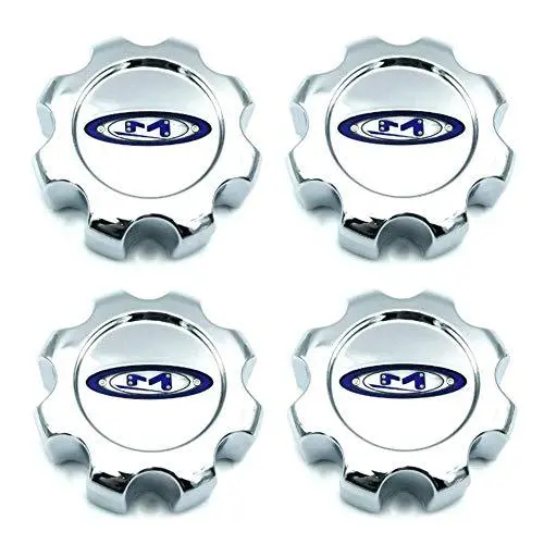 Moto Metal 4 Pack 954 Chrome Wheel Rim Snap In Center Cap For 8 Lug 954K168 S504-05 1
