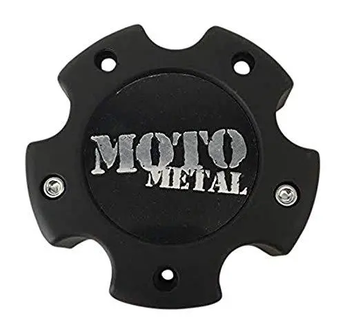 Moto Metal 845L140 845L1401s2 S608-13 Black Wheel Center Cap 1