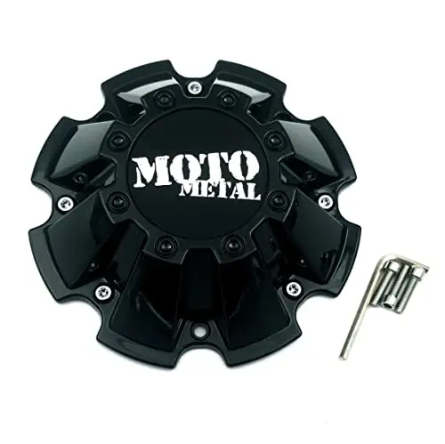 Moto Metal Cap M-793 M793bk01 Black Wheel Center Cap 1