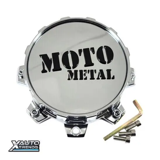 Moto Metal Moto Cap Bolt-On (Ch/Gb/Ch) - 8 Lug - T805l170-8-H53-C1 1