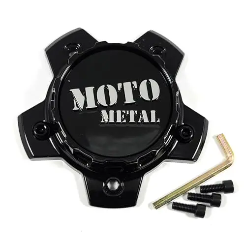 Moto Metal Moto Cap Bolt-On (Gb/Ch/Gb) - 5X5.0 - T805l133-5-H34-S1 1