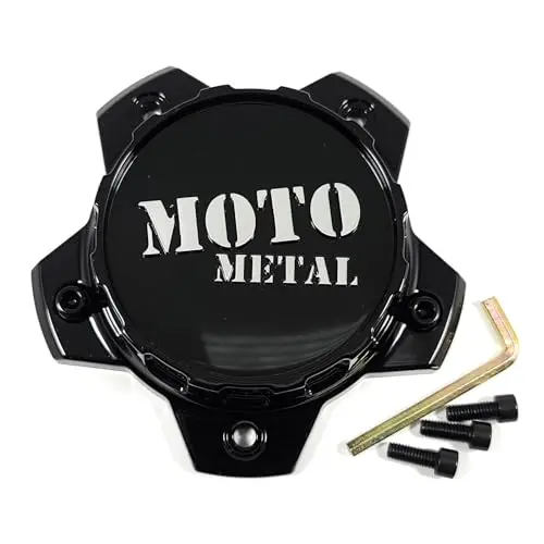 Moto Metal Moto Cap Bolt-On (Gb/Ch/Gb) - 5X5.5/150 - T805l145-5-H34-S1 1