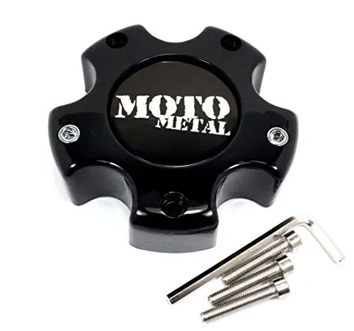 Moto Metal Moto Cap G-Blk 5X4.5/4.75/5 - New Logo - 845L121s1 1