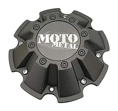 Moto Metal Wheels 793 Cap M-967 Grey Finish Center Cap 1