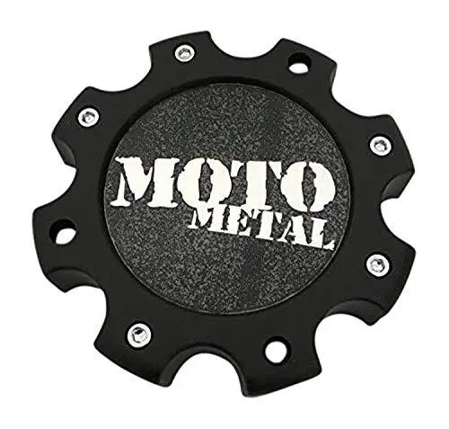Moto Metal Wheels 845L170s2 Matte Black Wheel Center Cap 1