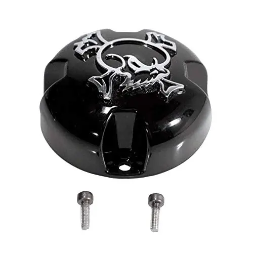 Msa (Skull Black Skull Bolt-On Cap 1