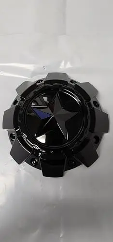 Msa Wheels M50l142-H49-Gbgb Gloss Black And Gloss Black Star Center Cap 1