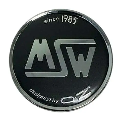 Msw By Oz C-Pcf-82 Custom Wheel Black Center Cap 1