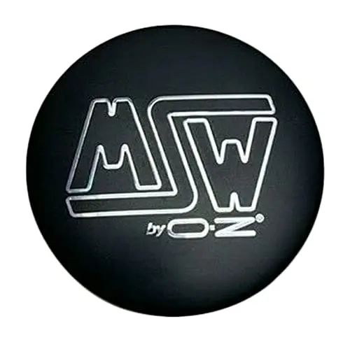 Msw By Oz Matte Black Outline Logo Snap In Wheel Center Cap Xc60ar 1