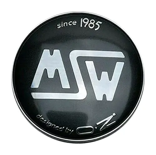 Msw By Oz Since 1985 Gray Snap In Wheel Center Cap Xc512bw-1 1