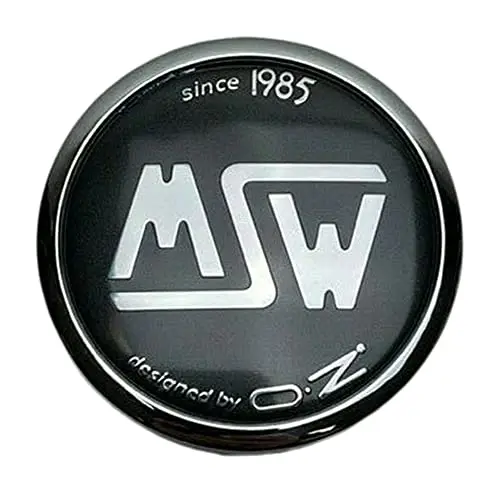 Msw By Oz Since 1985 Gray Snap In Wheel Center Cap Xc566vw 1