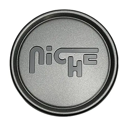 Niche Wheels 1003-22Cl Charcoal With Black Logo Center Cap 1