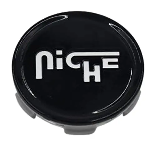 Niche Wheels 1003-22Gbs Gloss Black Center Cap 2.70 Diameter 1