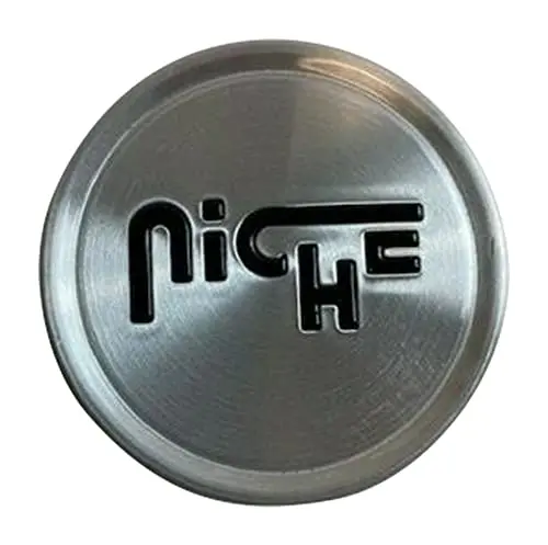 Niche Wheels 1003-22Grbl Machined With Black Logo Wheel Center Cap 1