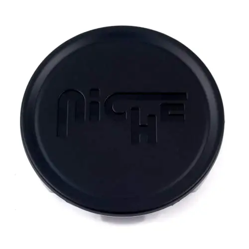 Niche Wheels 1003-22Mbl Flat Black 2.70 Inch Snap In M117 M168 Wheel Center Cap 1