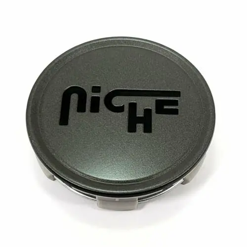 Niche Wheels 1003-24Cl Charcoal With Black Logo Center Cap 1003-24 1