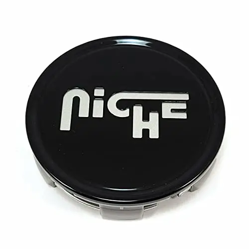 Niche Wheels 1003-24Gbs 1003-24 Gloss Black With Silver Logo 1