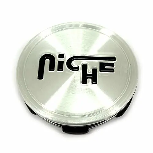 Niche Wheels 1003-24Grbl Silver Center Cap For 5 Or 6 Lug M169 Turin 1