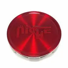 Niche Wheels 1003-24Ql Red Center Caps 2.95 Inch 5 And 6 Lug M168 Verona M169 Turin Turin M169 1