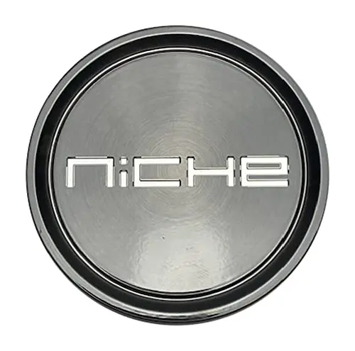 Niche Wheels 1005-12Cvlm Candy Gun Metal With Milled Logo 1