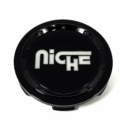 Niche Wheels 1005-22-05Gbs Gloss Black Snap In Center Cap 1