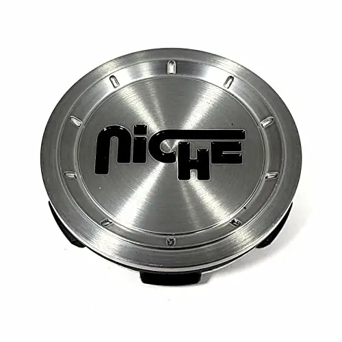 Niche Wheels 1005-22-05Lrt Brushed Gray Center Cap 1