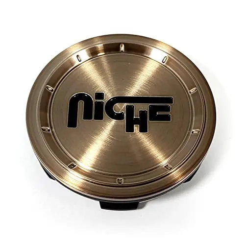Niche Wheels 1005-24-05Pbrb Bronze Center Cap With Black Logo 1