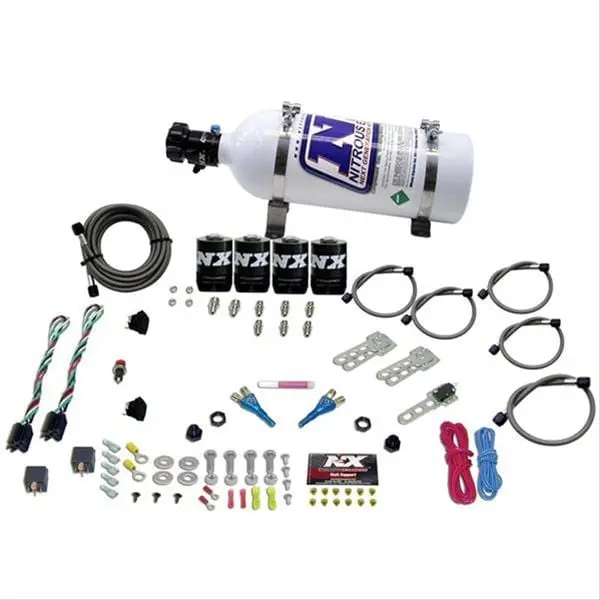 Nitrous Express Efi Race Nitrous System – Single-Nozzle Kit For Electronic Fuel Injection (20224-05) 1