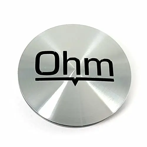 Ohm Wheels Brushed Silver Psc037 Psc037ohmfrw1 Wheel Center Cap For 5 Lug Lightning Proton Amp 1