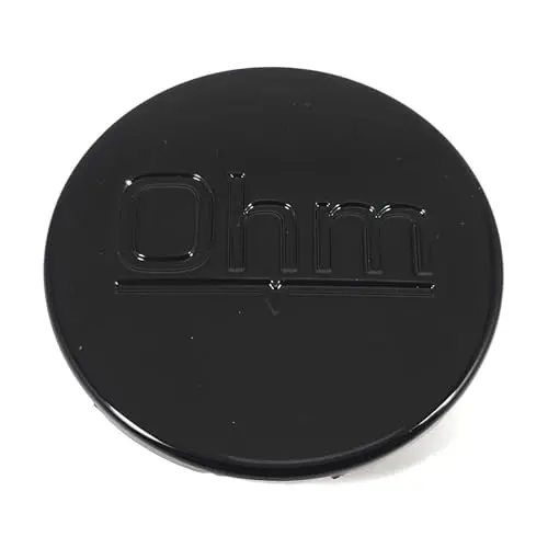 Ohm Wheels Ccohm360gb Gloss Black Center Cap Snap In 1