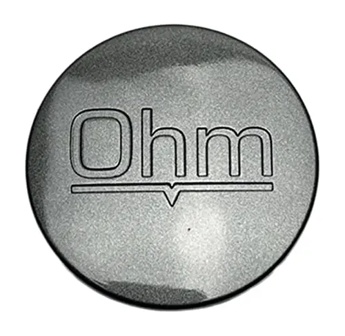 Ohm Wheels Ccohm370g Psc036 Gloss Graphite Center Cap 1