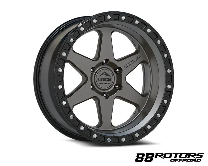 Lock Offroad Wheels | Olympus Matte Gunmetal 1