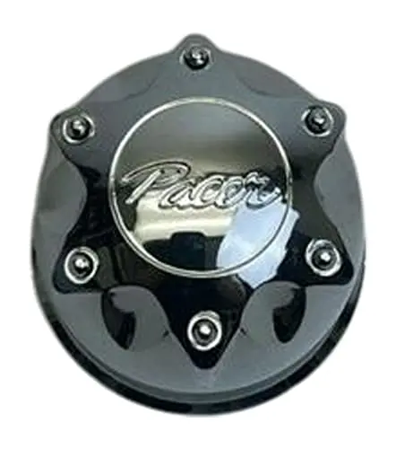 Pacer Chrome Push Thru Wheel Center Cap 89-8121Hm C200803c 1