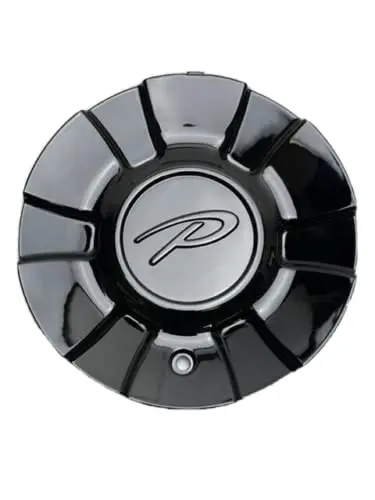 Pacer Gloss Black Wheel Center Cap A89-9787-Cap 1