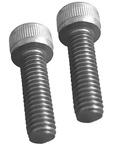 Pair Of Replacement Screws For Fuel Wheels Black Center Cap Cap 1001-63-B 1