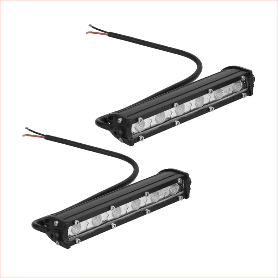 Pair (X2) Led Light Bar 7" 60 Watts 1