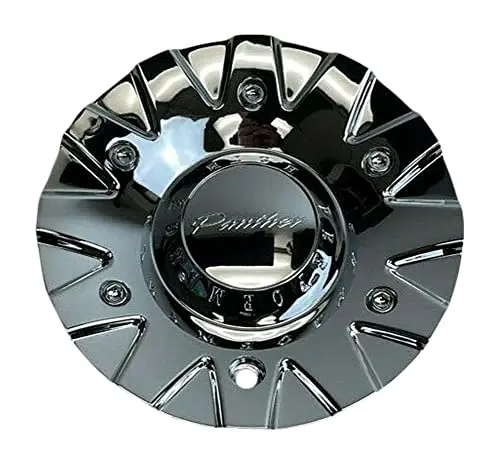 Panther Bodacious Chrome Wheel Center Cap Emr0769-Truck-Cap 1
