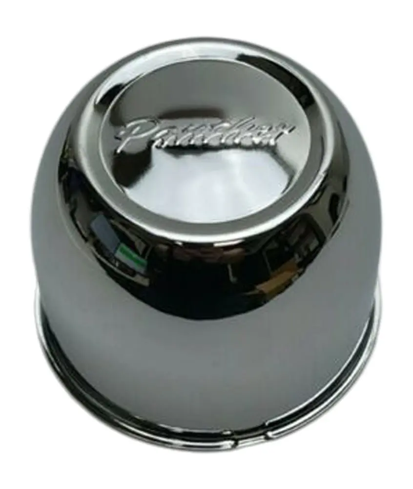 Panther Chrome Push Thru Wheel Center Cap 90Mm 1