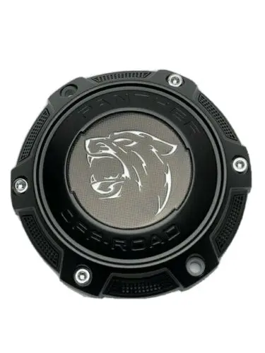 Panther Off-Road Matte Black Wheel Center Cap Or-Vd-Panther 1