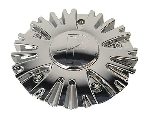 Phino Wheels Pw10 Cspw10-2P Sj1410-03 Chrome Wheel Center Cap 1