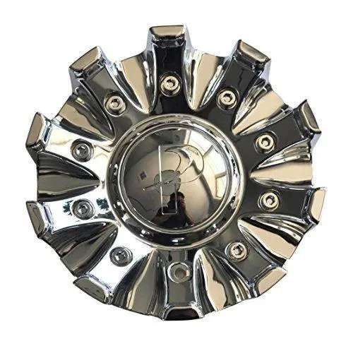 Phino Wheels Pw48 Cspw48-1P Chrome Wheel Center Cap Snap In Included 1