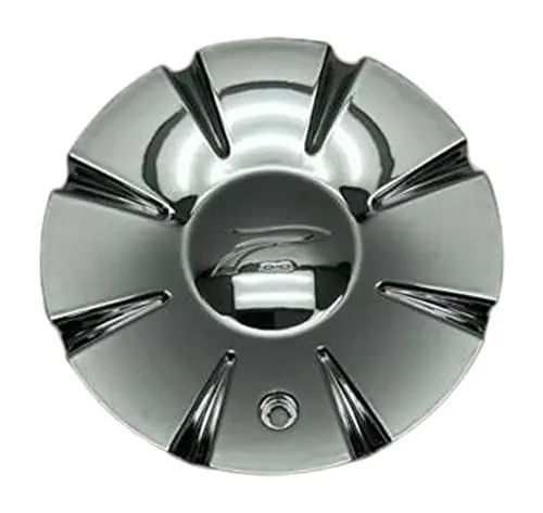 Platinum Chrome Wheel Center Cap C801901-Cap 89-9299S 1