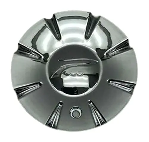 Platinum Chrome Wheel Center Cap C801903-Cap 89-9299Sml 1