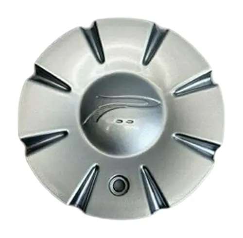 Platinum Silver Wheel Center Cap C801903-Cap 89-9299Sml 1
