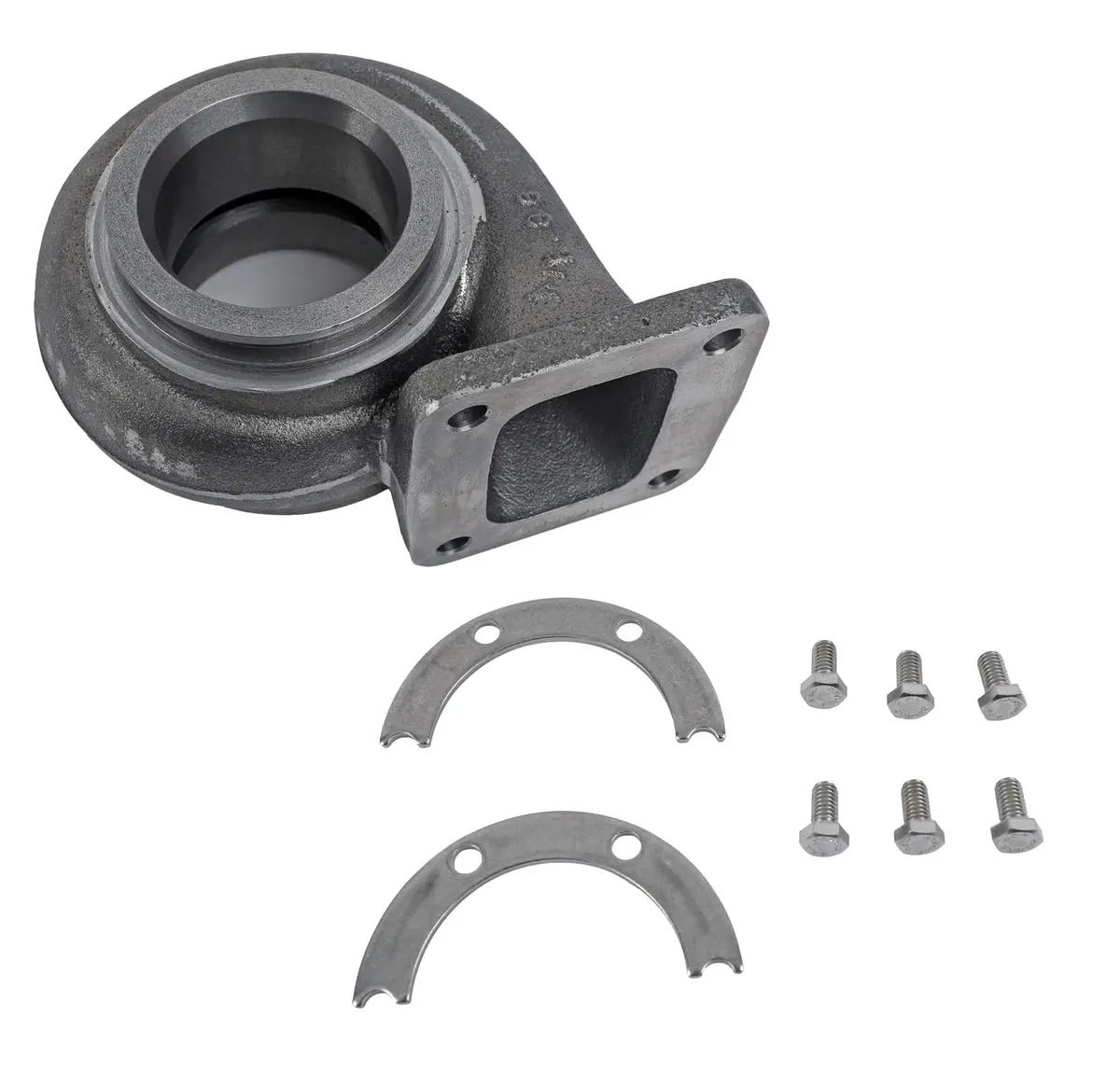 Precision Turbo K-Series Turbine Housing – Cast Iron, Bolt-On Design (K-Th9666A) 1