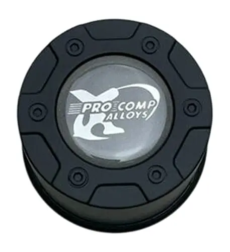 Pro Comp Alloys Matte Black Push Thru Wheel Center Cap 8327041-Cap 1
