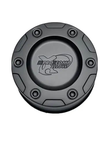 Pro Comp Alloys Matte Black Snap In Wheel Center Cap 7342141-Cap 1