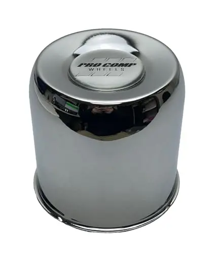 Pro Comp Chrome Push Thru Wheel Center Cap 2425016 1