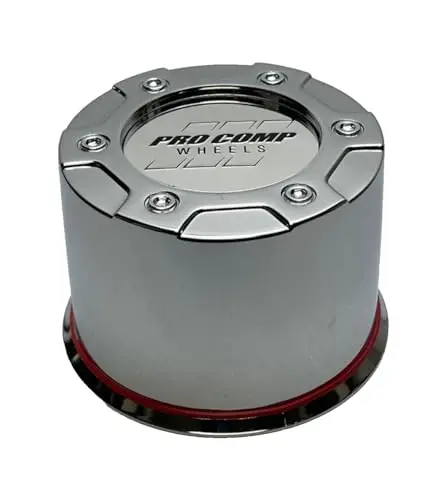 Pro Comp Chrome Push Thru Wheel Center Cap 7327042 8327041 S602-15 Sticker Logo 1