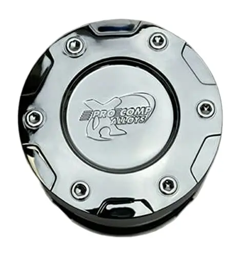 Pro Comp Chrome Push Thru Wheel Center Cap 8515041 1